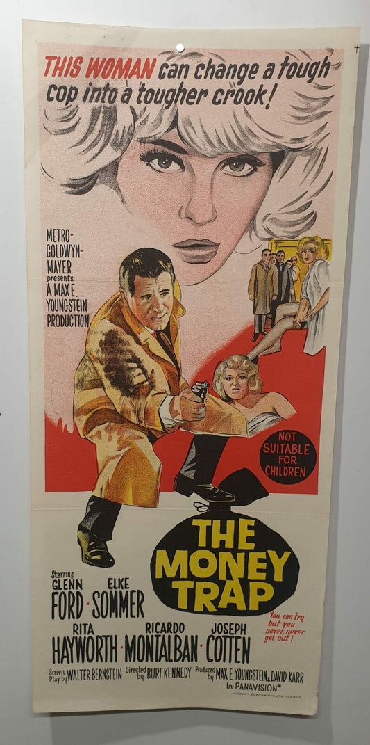 ORIGINAL DAYBILL MOVIE POSTER - THE MONEY TRAP