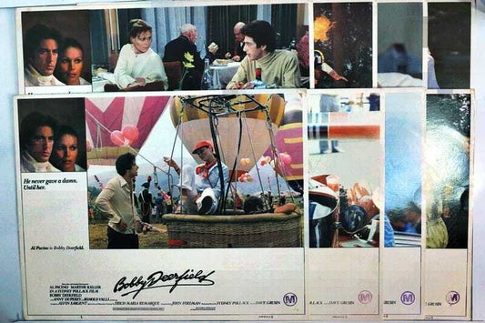 ORIGINAL LOBBY CARDS - BOBBY DEERFIELD - 1977 - set of 8