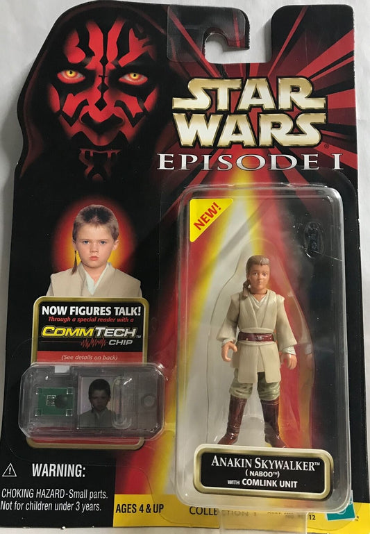 STAR WARS - HASBRO - EPISODE 1 - ANAKIN SKYWALKER (b) - "NABOO" - with Commlink