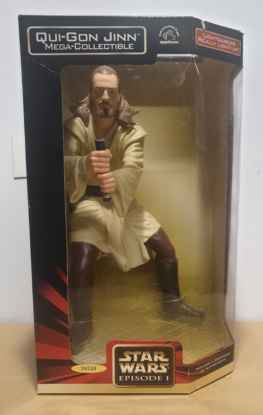 STAR WARS - APPLAUSE Inc - EPISODE 1 - QUI-GON JINN - Mega-Collectible