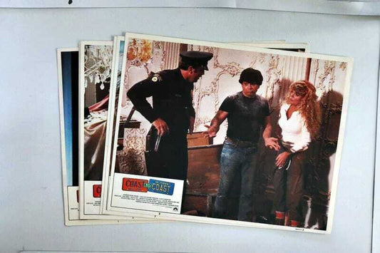 ORIGINAL LOBBY CARDS - COAST TO COAST - 1980 - set of 8