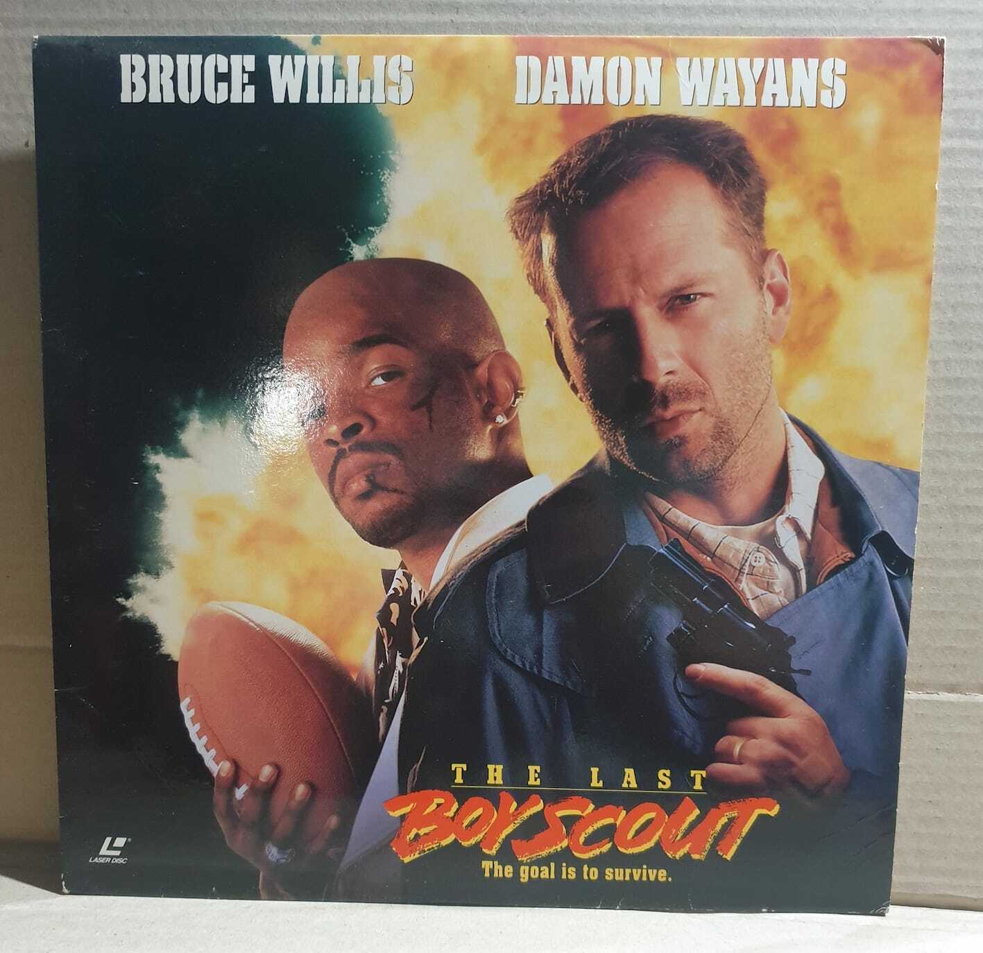 LASERDISC MOVIE - THE LAST BOY SCOUT - Bruce Willis, Damon Wayans