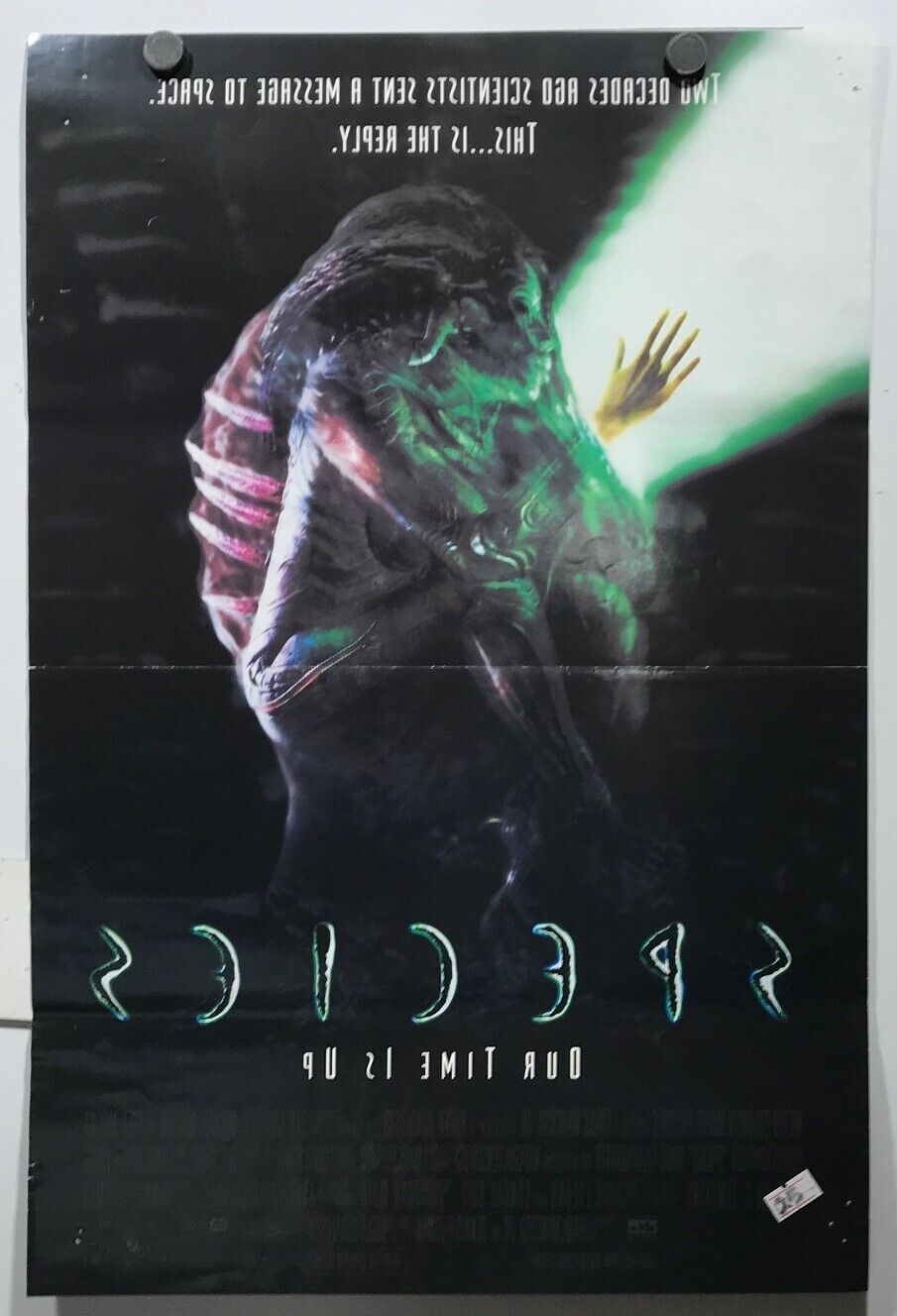 ORIGINAL DAYBILL MOVIE POSTER - SPECIES – AUSTRALIAN