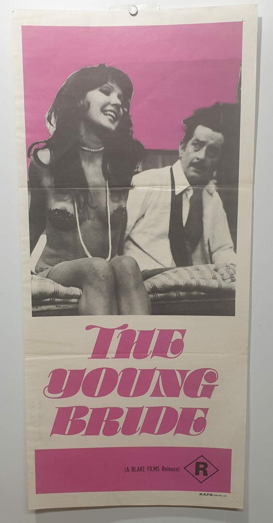 ORIGINAL DAYBILL MOVIE POSTER - THE YOUNG BRIDE