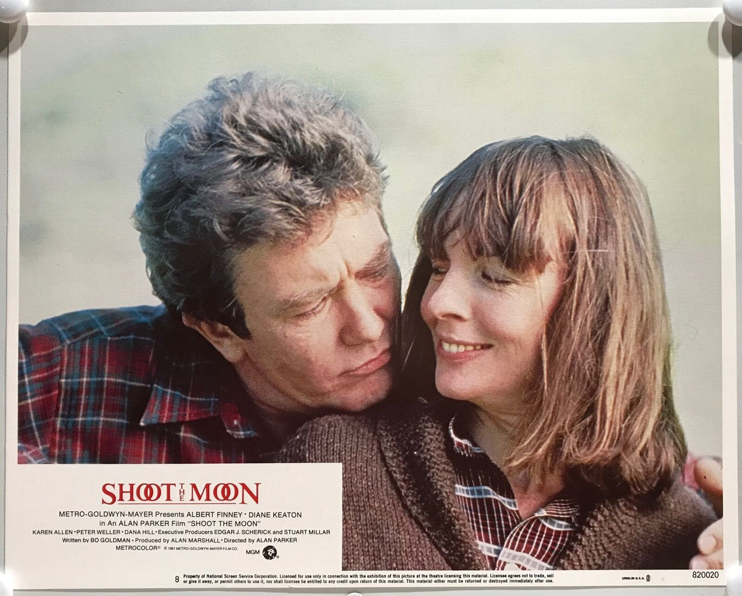 ORIGINAL LOBBY CARDS - SHOOT THE MOON - 1982 - set of 8