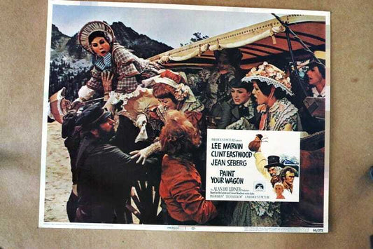 ORIGINAL LOBBY CARD - PAINT YOUR WAGON - 1969 - key #1 card