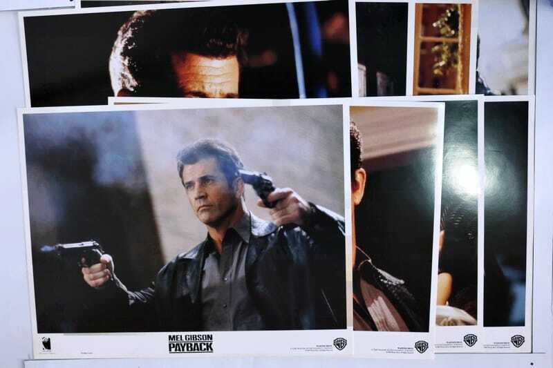 ORIGINAL LOBBY CARDS - PAYBACK - 1999 - set of 8