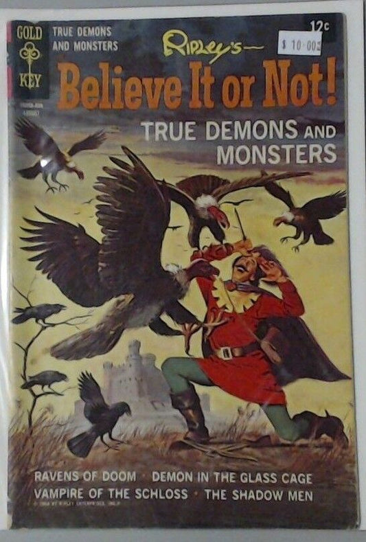 RIPLEY'S BELIEVE IT OR NOT TRUE DEMONS AND MONSTERS VULTURES 10208-808 AUGUST