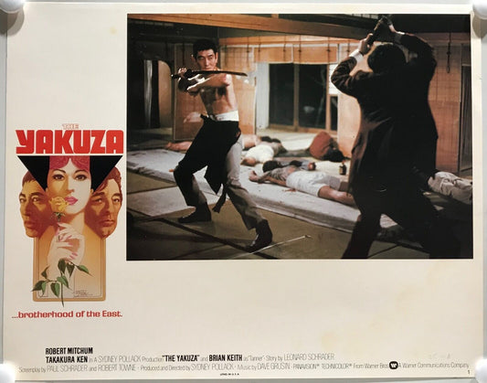 ORIGINAL LOBBY CARDS - THE YAKUZA - 1974 -set of 8