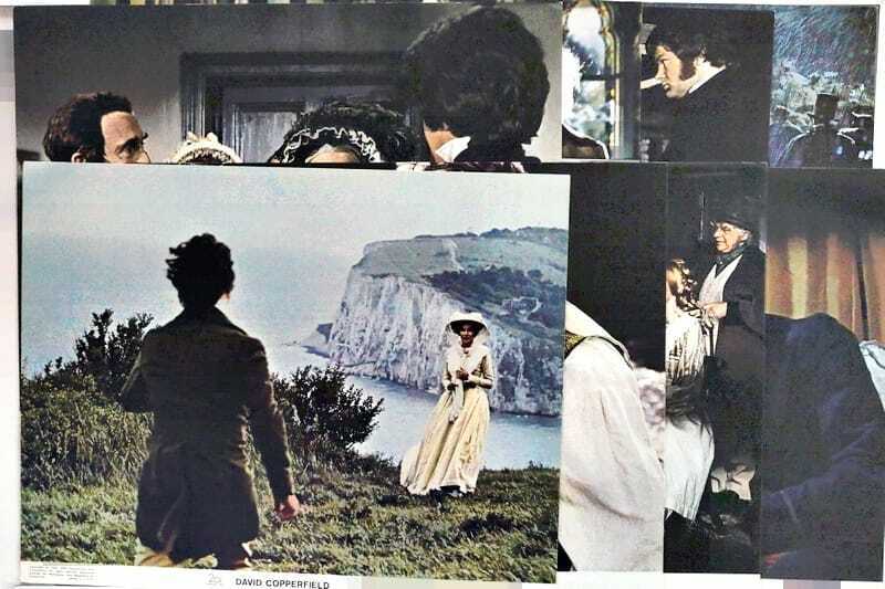 ORIGINAL LOBBY CARDS - DAVID COPPERFIELD - 1969 - set of 8