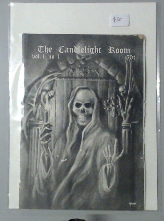 THE CANDLELIGHT ROOM VOL.1 NO.1 50c SMALL BOOK MAGAZINE SCARY