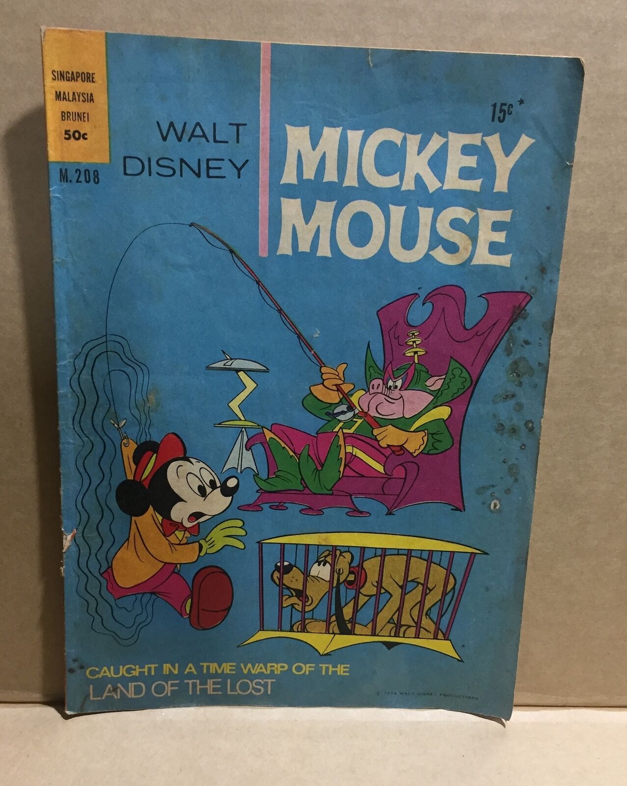 WALT DISNEY COMIC BOOK - MICKEY MOUSE M208 australian – Collectors paradise