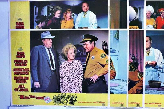 ORIGINAL LOBBY CARDS - 8 ON THE LAM - 1967 - set of 8