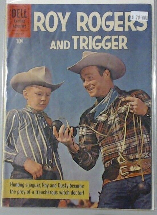 ROY ROGERS AND TRIGGER COMIC BOOK HUNTING WITCH DOCTOR COWBOYS