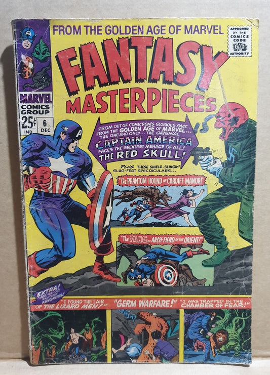 COMIC BOOK - FANTASY MASTERPIECE #6 CAPTAIN AMERICA MARVEL