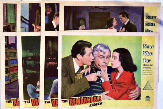 ORIGINAL LOBBY CARDS - THE REMARKABLE ANDREW - 1942 - set of 8