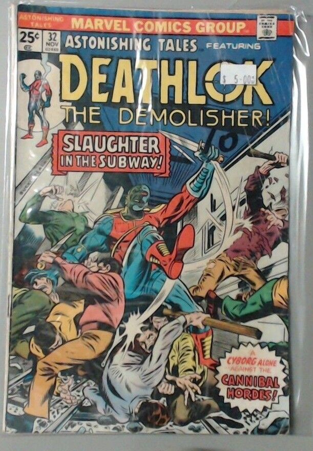 MARVEL COMIC BOOK - ASTONISHING TALES DEATHLOK NUMBER 32