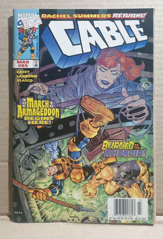 COMIC BOOK - MARVEL CABLE #65