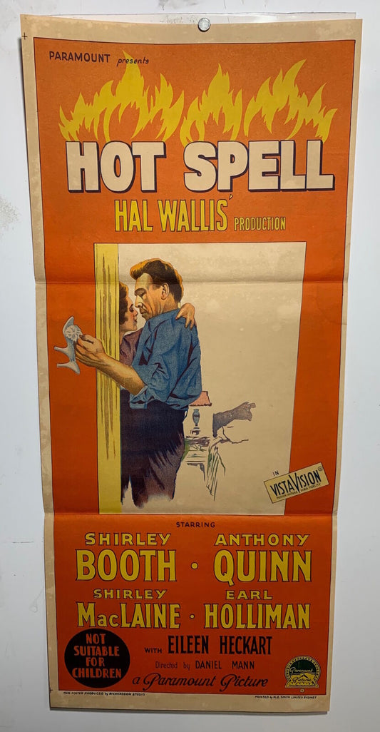 ORIGINAL DAYBILL MOVIE POSTER - HOT SPELL - Richardson Studio