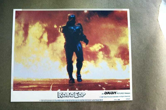 ORIGINAL LOBBY CARD - ROBOCOP - 1987 - key #7 card