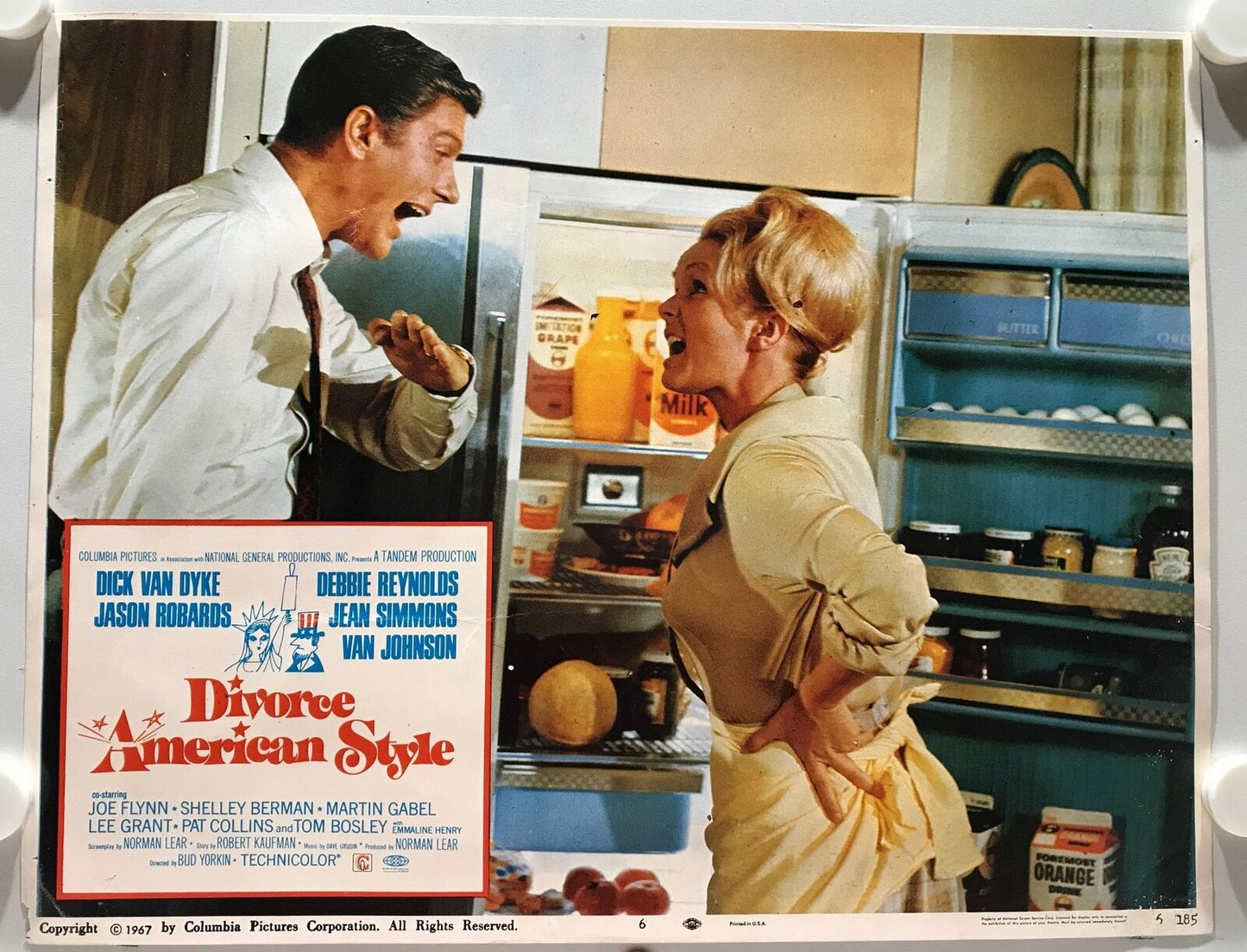 ORIGINAL LOBBY CARDS - DIVORCE AMERICAN STYLE (b) - 1967 - set of 8