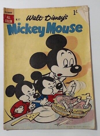 COMIC BOOK ~~ WALT DISNEY'S MICKEY MOUSE M.17