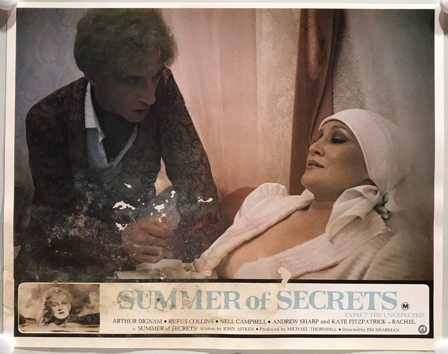 ORIGINAL LOBBY CARDS - SUMMER OF SECRETS (b) - 1976 - set of 8 - Australia