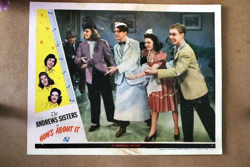 ORIGINAL LOBBY CARD - HOW'S ABOUT IT - 1943 - title card