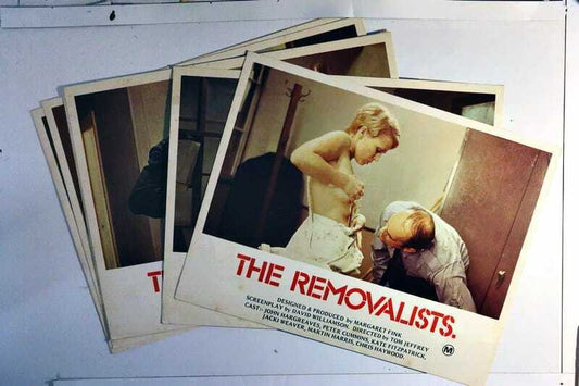 ORIGINAL LOBBY CARDS - REMOVALISTS - 1971 - Set of 8 - Australian