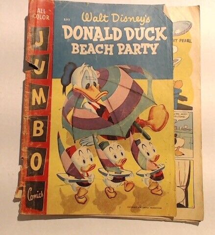 COMIC BOOK ~~ WALT DISNEY'S DONALD DUCK BEACH PARTY B.P.3