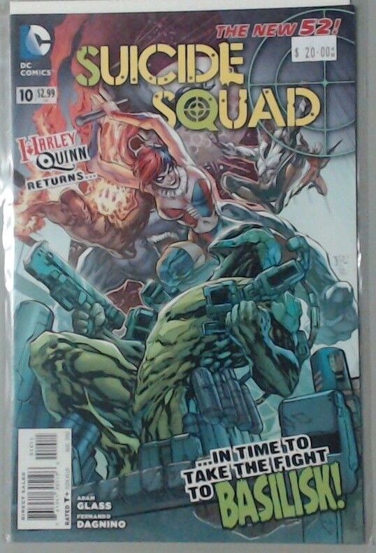 COMIC BOOK - SUICIDE SQUAD DC #10 HARLEY QUINN NEW 52