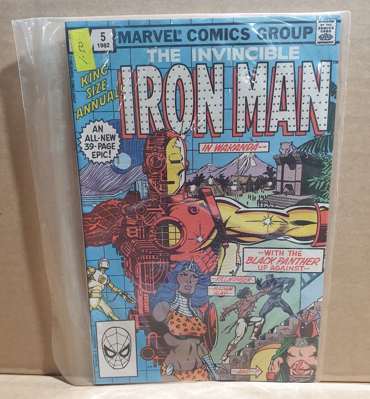 COMIC BOOK - IRON MAN #5 MARVEL