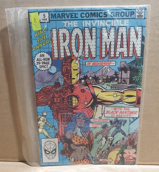 COMIC BOOK - IRON MAN #5 MARVEL