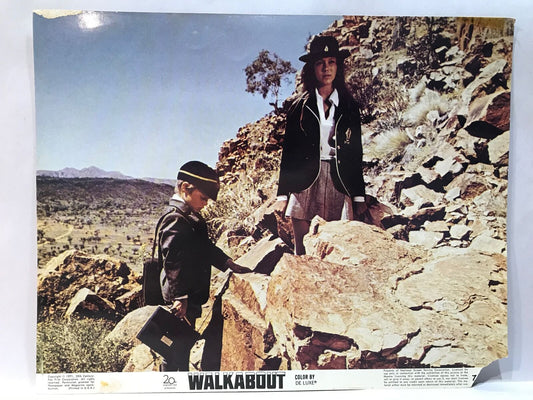 ORIGINAL LOBBY CARD - WALKABOUT (b) - 1971 - key card - Australian