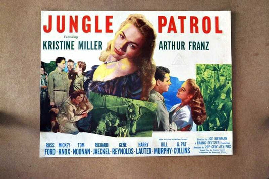 ORIGINAL LOBBY CARD - JUNGLE PATROL - 1948 - title card