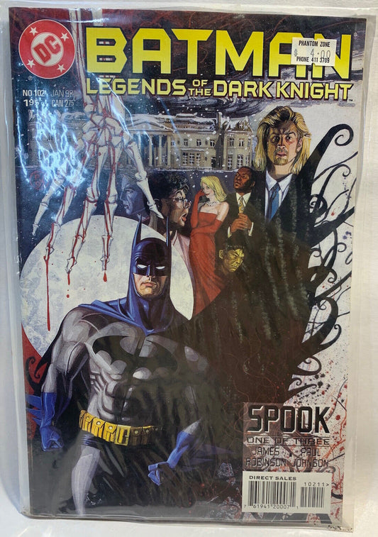 COMIC BOOK - Batman - Legends of the Dark Knight SPOOK PART 1 OF 3 #102