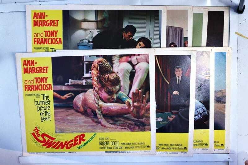 ORIGINAL LOBBY CARDS - SWINGER -1966 - set of 8