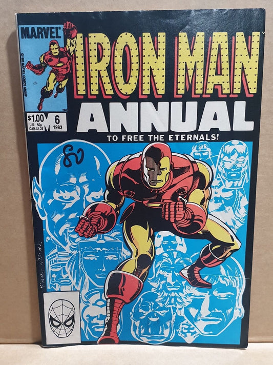 COMIC BOOK - IRON MAN ANNUAL #6 MARVEL