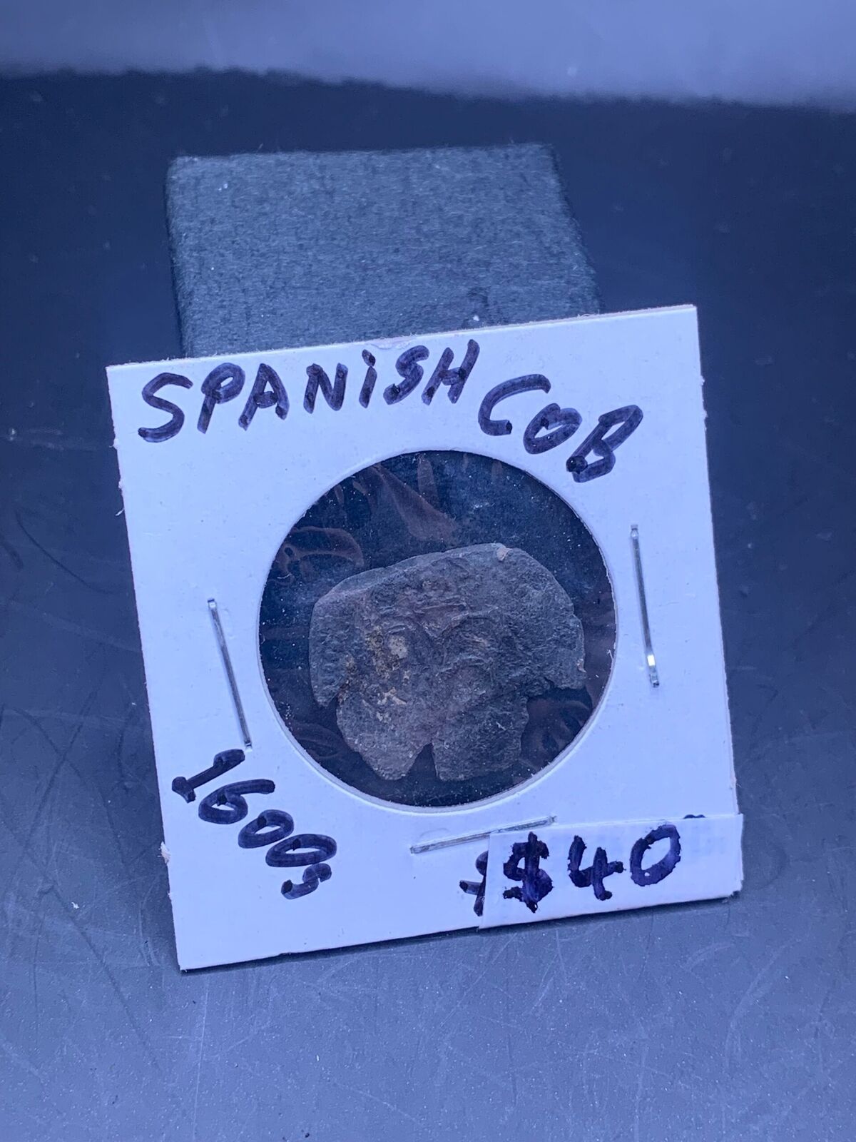 1600s COLONIAL SPANISH COB COINAGE GENUINE ANTIQUE