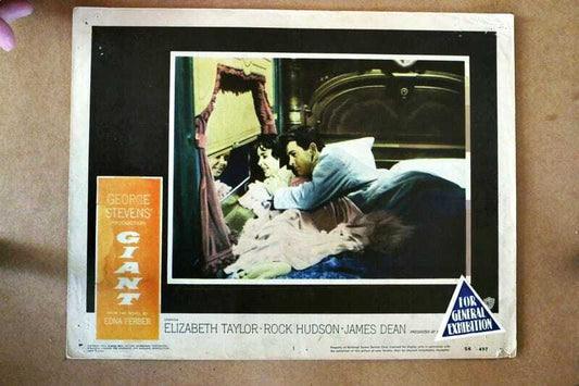 ORIGINAL LOBBY CARD - GIANT - 1956 - key card #1