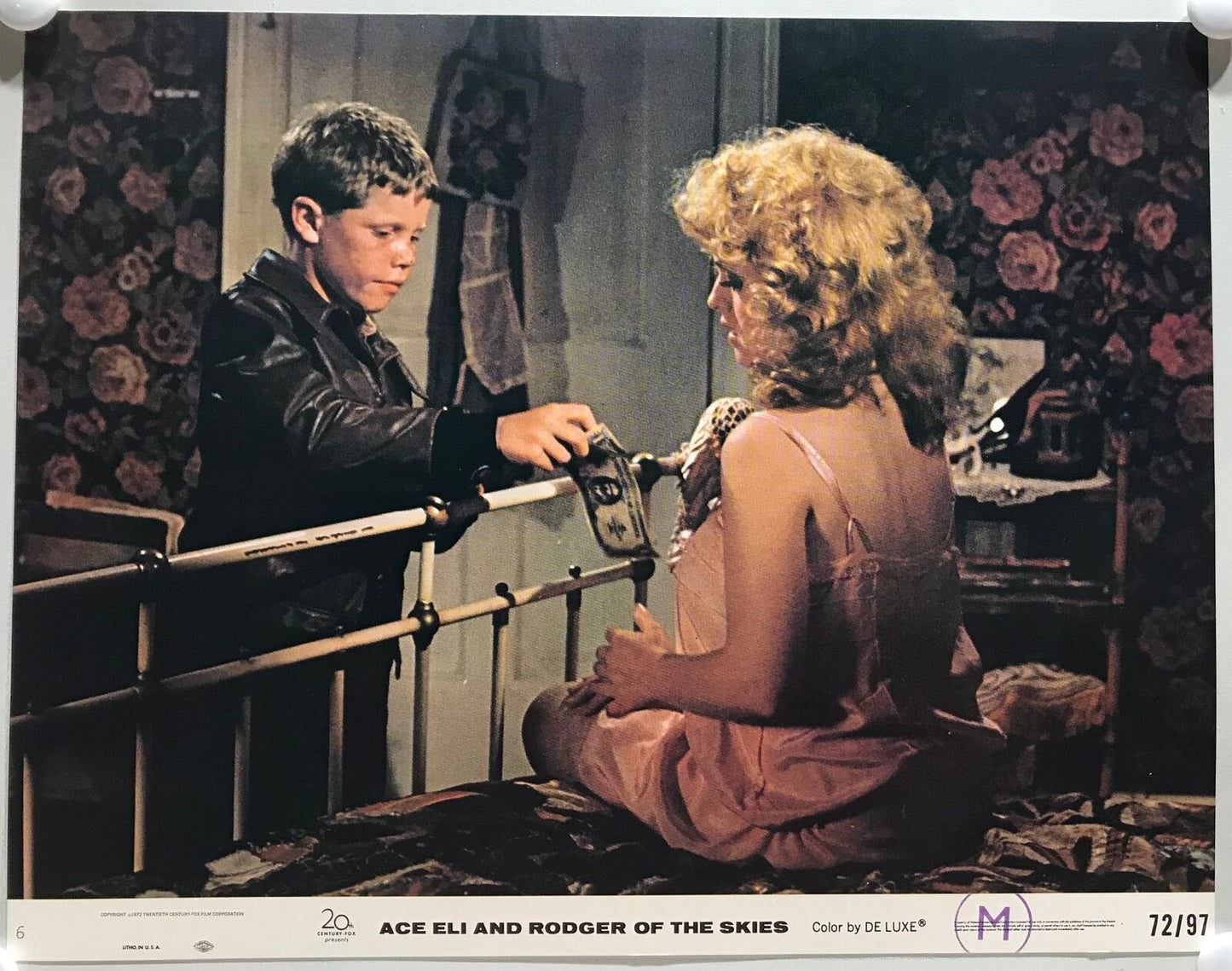 ORIGINAL LOBBY CARDS - ACE ELI AND ROGERS OF THE SKY - 1972 - set of 8