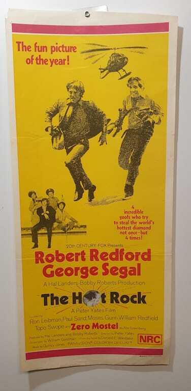 ORIGINAL DAYBILL MOVIE POSTER - THE HOT ROCK - 1972