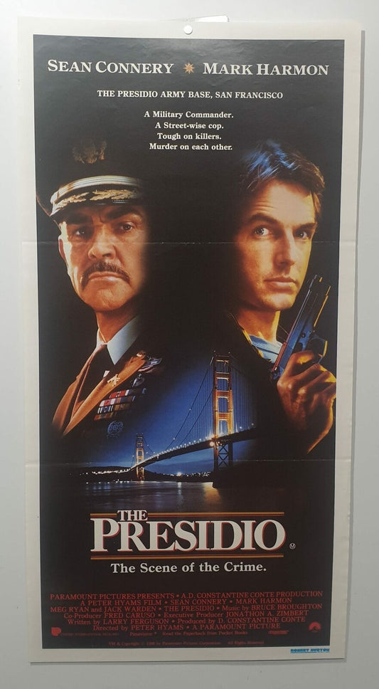 ORIGINAL DAY BILL MOVIE POSTER - THE PRESIDIO - 1988