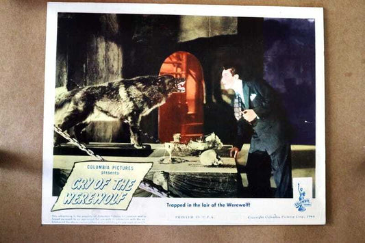 ORIGINAL LOBBY CARD - CRY OF THE WEREWOLF - 1944 - Scene Card