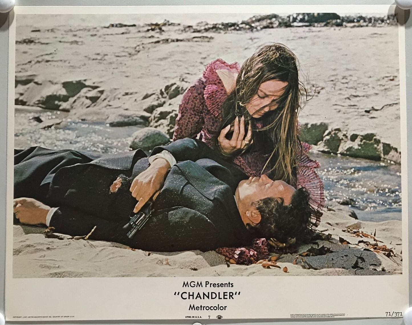 ORIGINAL LOBBY CARDS - CHANDLER - 1971 - set of 8