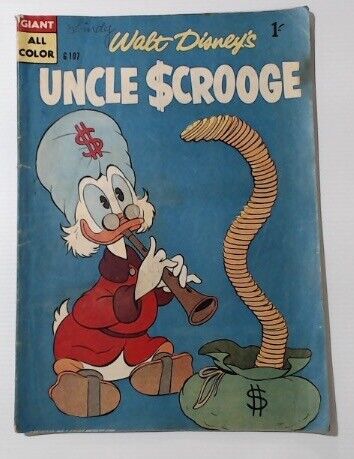 COMIC BOOK ~~ WALT DISNEY'S UNCLE SCROOGE G107