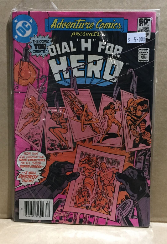 COMIC BOOK - DC DIAL H FOR HERO ADVENTURE COMICS 488