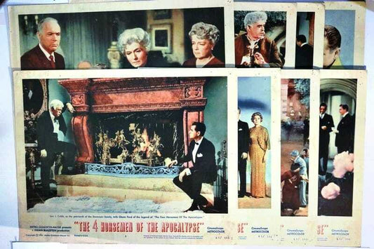 ORIGINAL LOBBY CARDS - THE FOUR HORSEMEN OF APOCALYPSE (a) - 1961 - set of 8