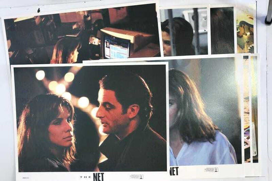 ORIGINAL LOBBY CARDS - THE NET - 1995 - set of 8