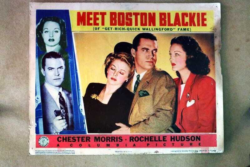 ORIGINAL LOBBY CARD - MEET BOSTON BLACKIE - 1941 - title card